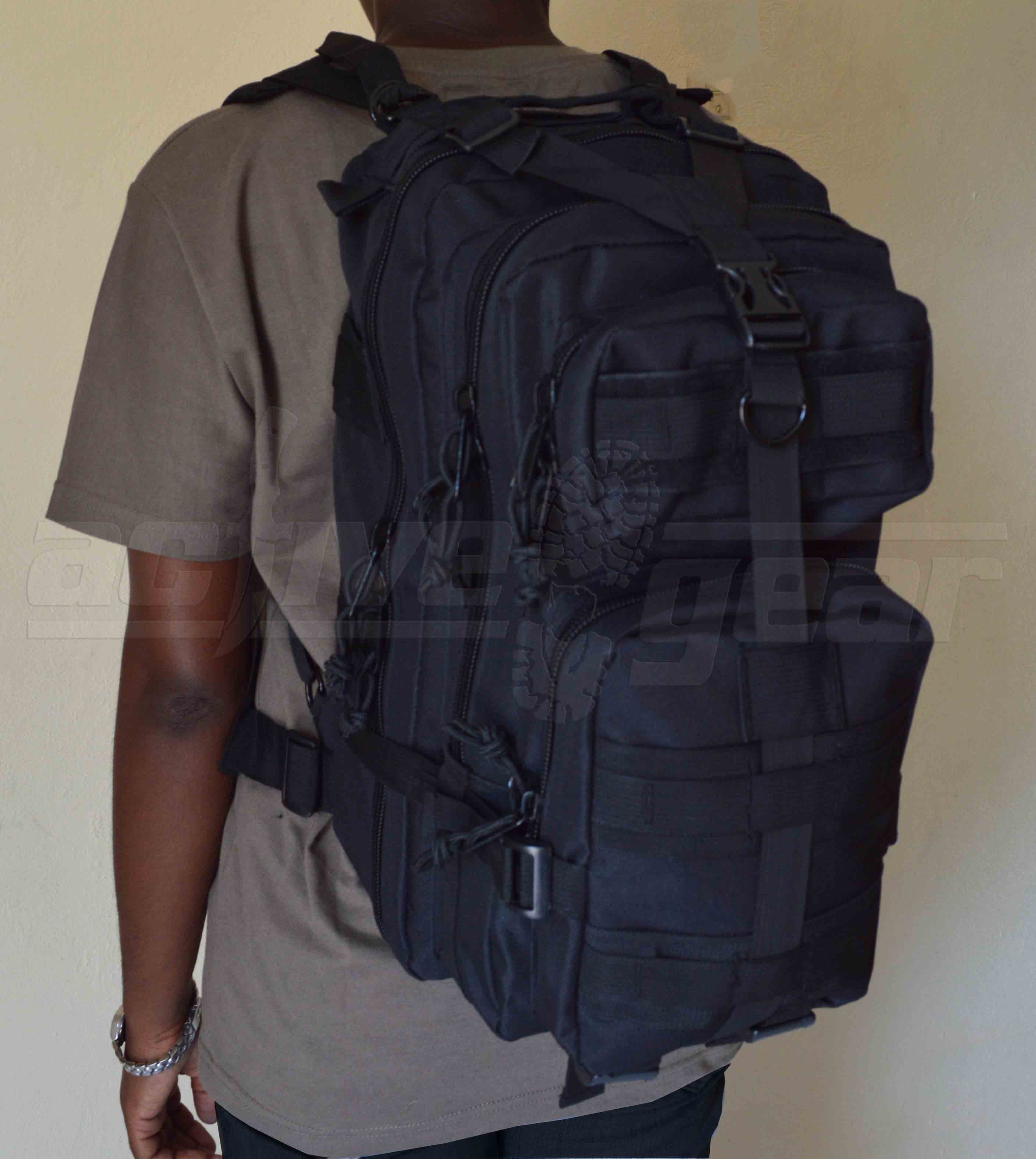 Black Weekender Backpack
