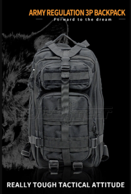YAKEDA outdoor Waterproof EDC small pack laptop molle army mochila tactico bag military tactical 
