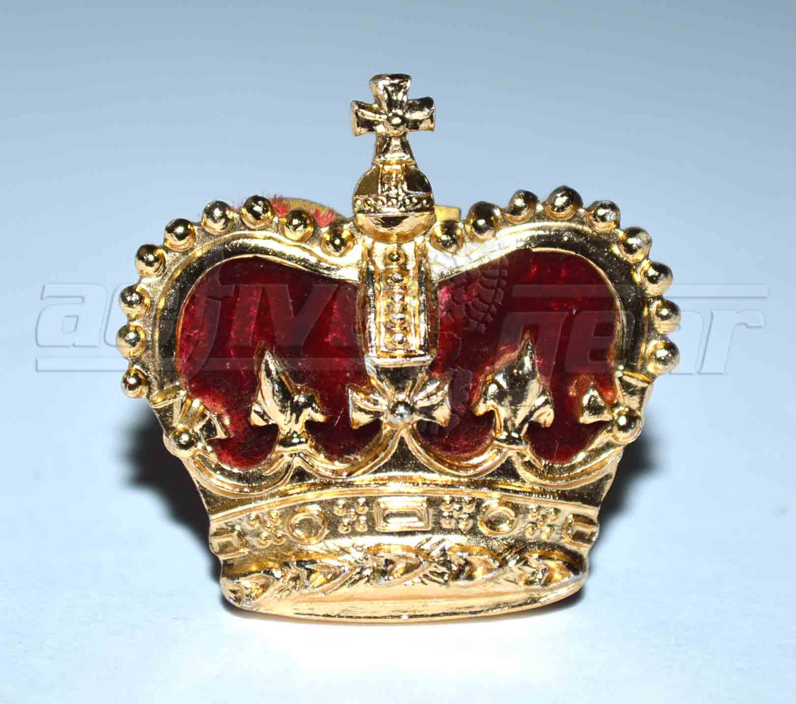 Metal Badge of Rank- Crowns