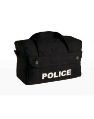 Rothco Canvas Small Black Police Logo Gear Bag