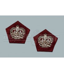 Badge of Rank- Worsted Crowns