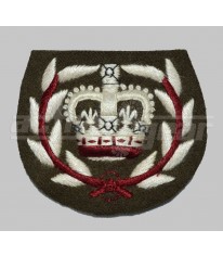 Badge of Rank- Worsted Regimental Quartermaster Sergeant