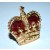 Metal Badge of Rank- Crowns